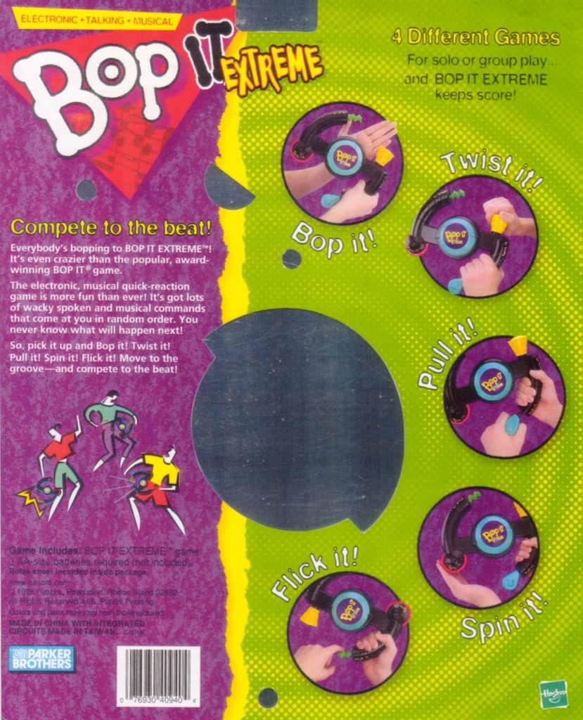 Bop It Extreme package