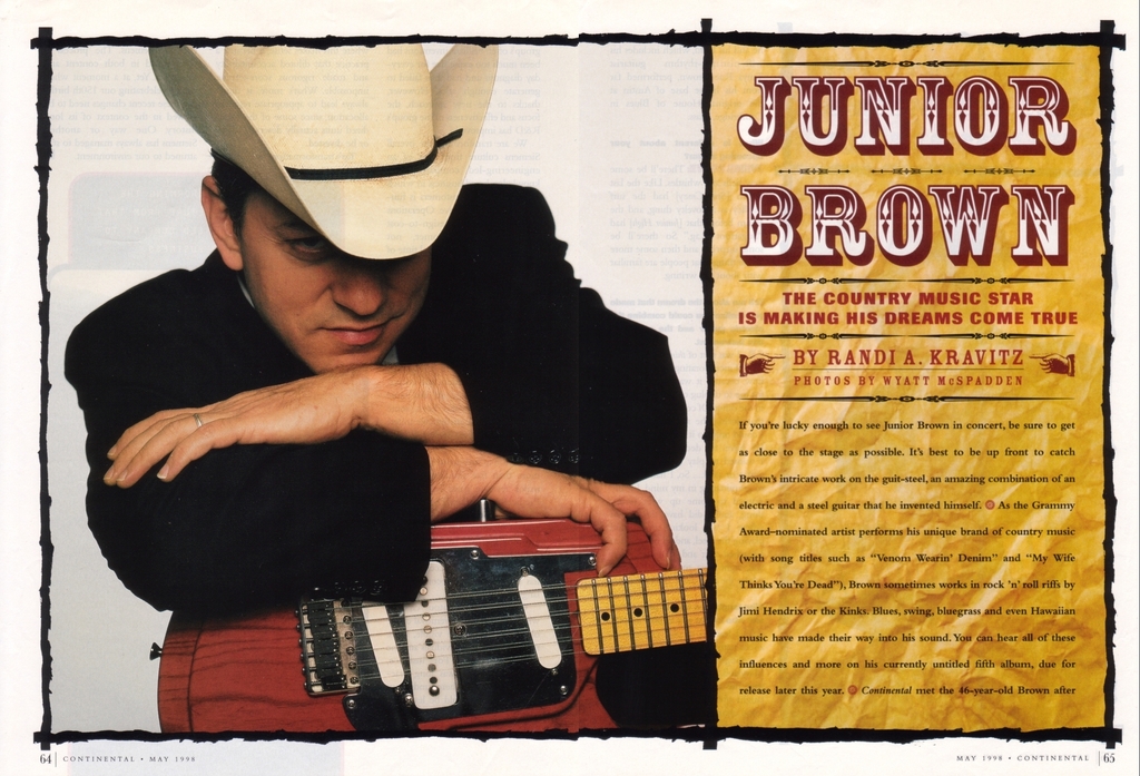 Junior Brown article