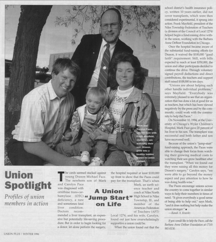 Union Leaders article