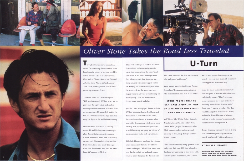 U-Turn movie article